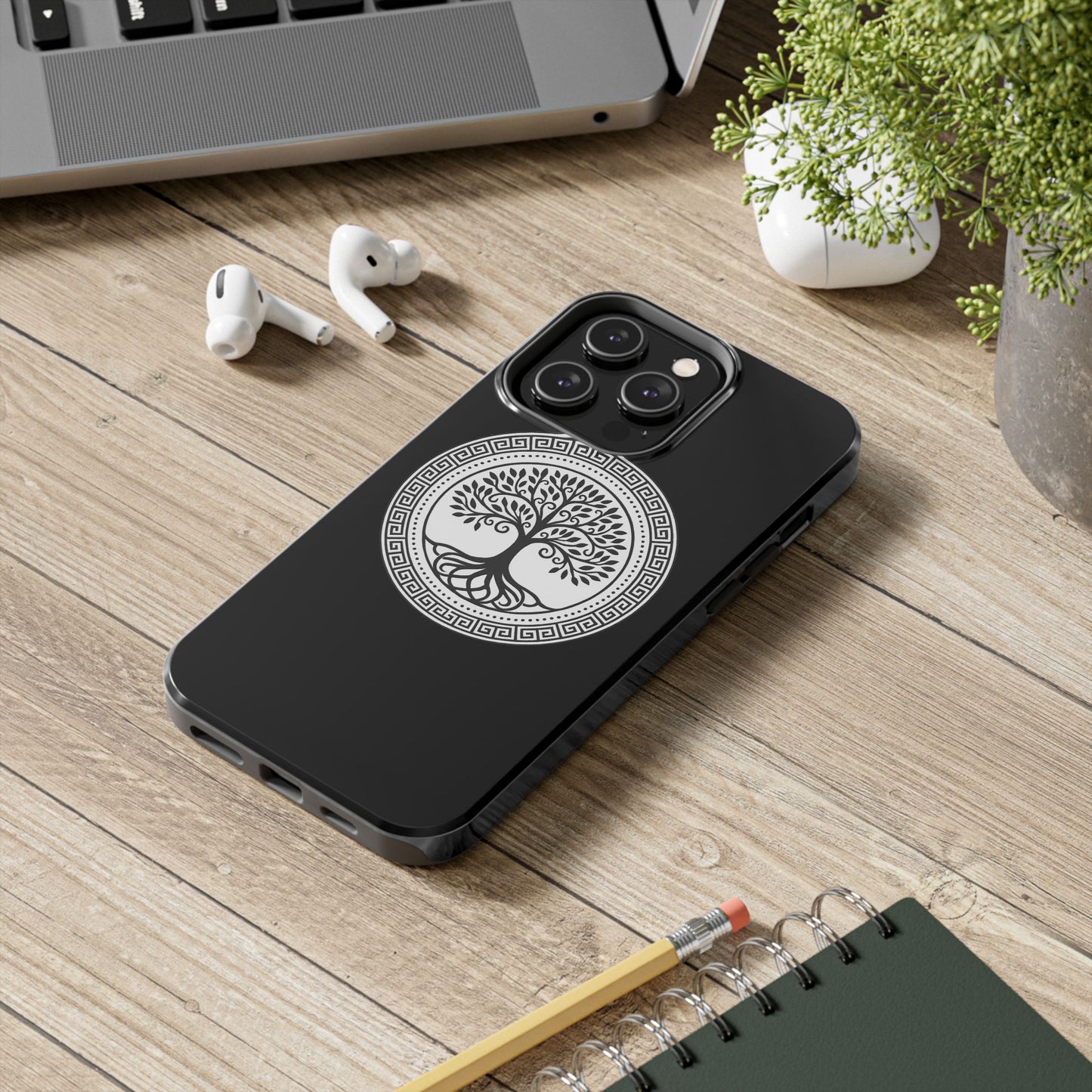Tree of Life Tough Phone Case, Durable Phone Cover, Nature Lover Gift, Eco-Friendly Phone Accessory, Unique Phone Protection
