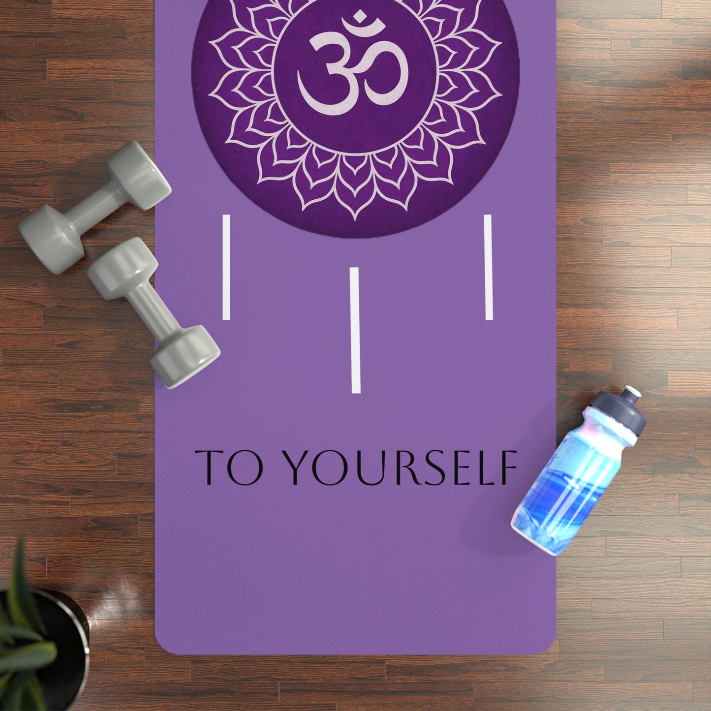 Crown Chakra Yoga Mat