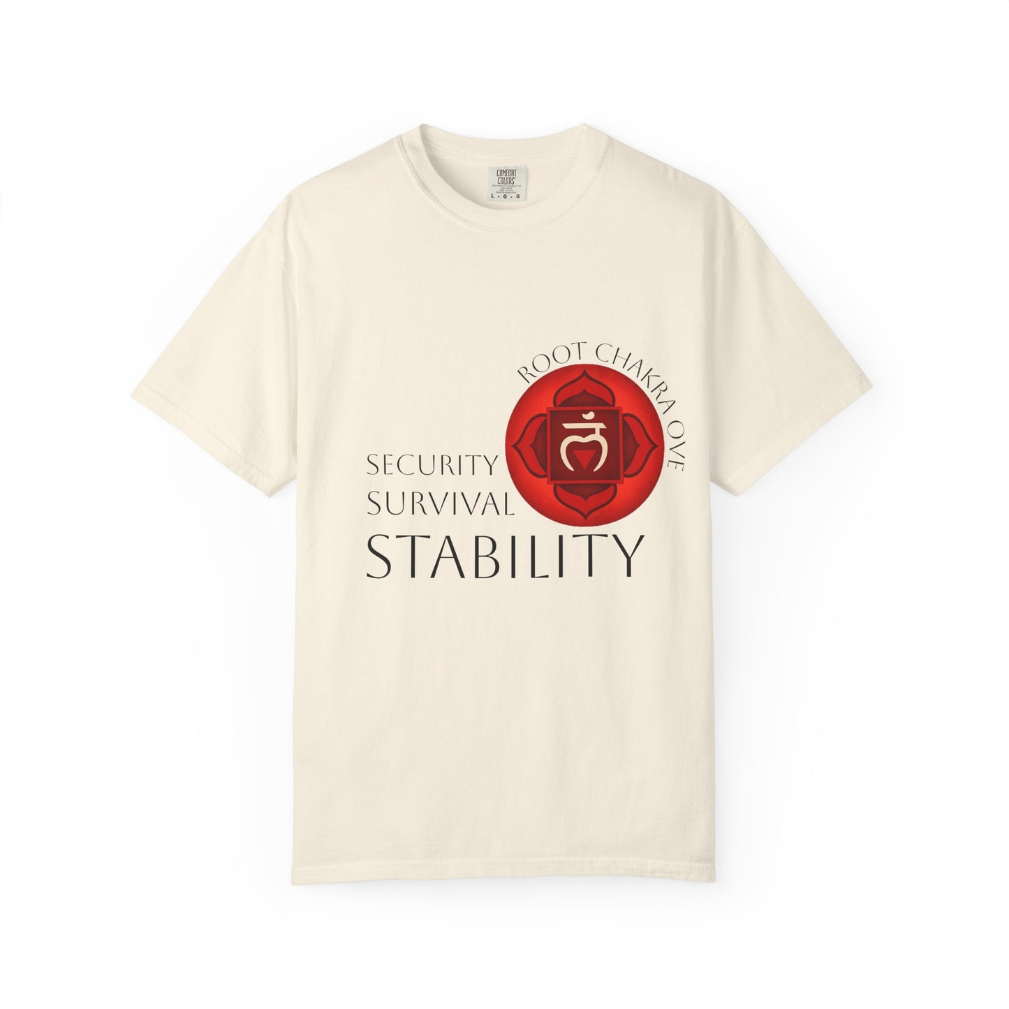 Root Chakra Unisex T-shirt - Spiritual Apparel for Stability & Security