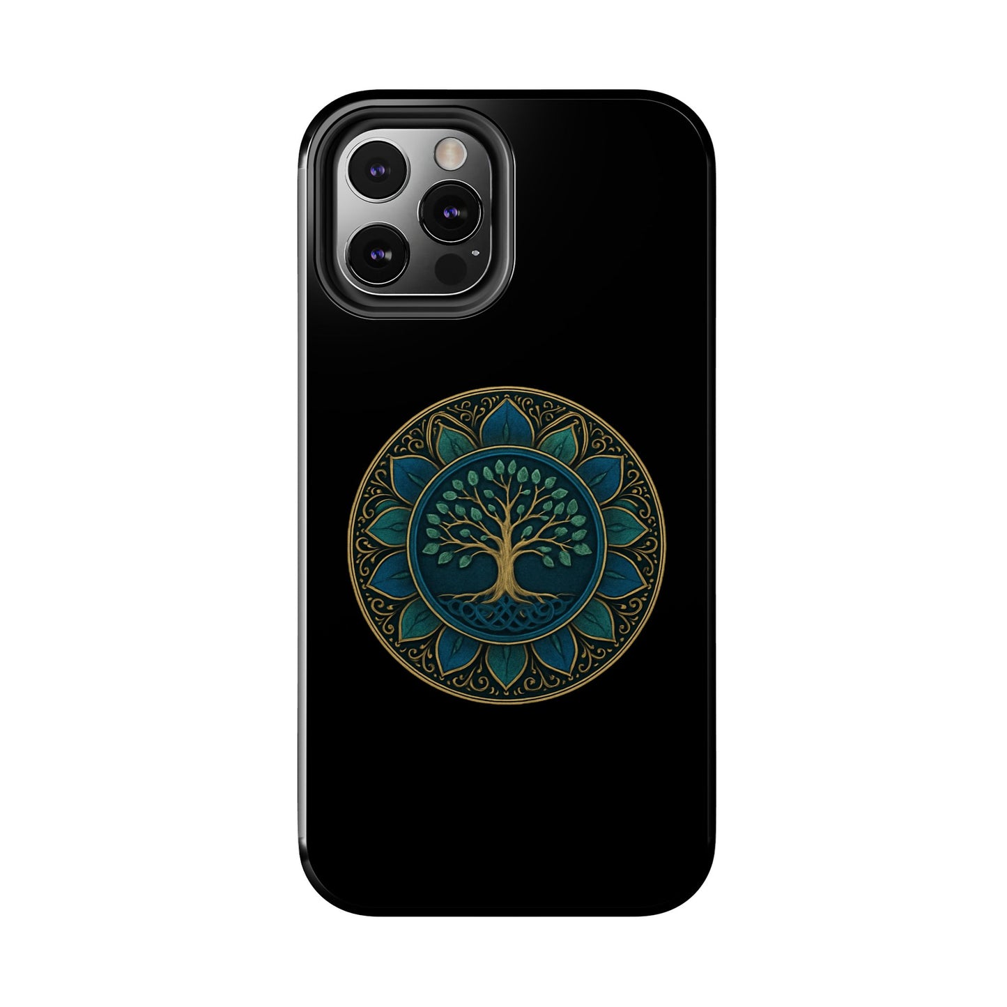 Stylish Tough Phone Cases with Tree of Life Design, Durable Phone Cover, Bohemian Gift, Eco-Friendly Accessory, Unique Case