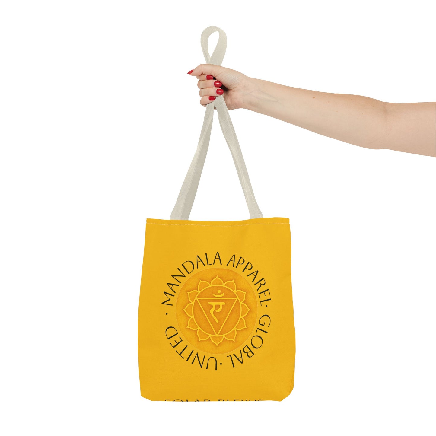 Solar Plexus Tote Bag | Eco-Friendly Carryall & Yoga Accessory