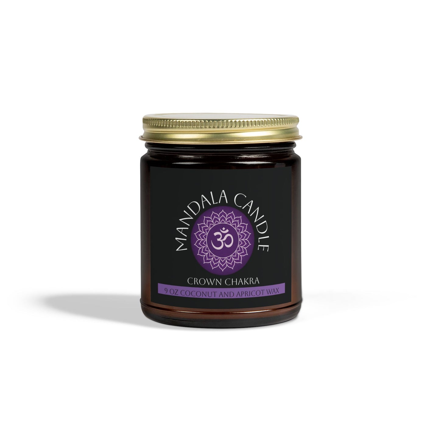 Mandala Crown Chakra Scented Candle,