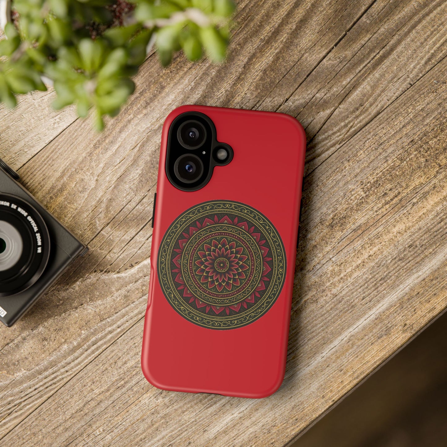 Mandala Tough Phone Cases, Colorful Phone Covers, Boho Style Accessories, Unique Gift for Her, Trendy Smartphone Cases