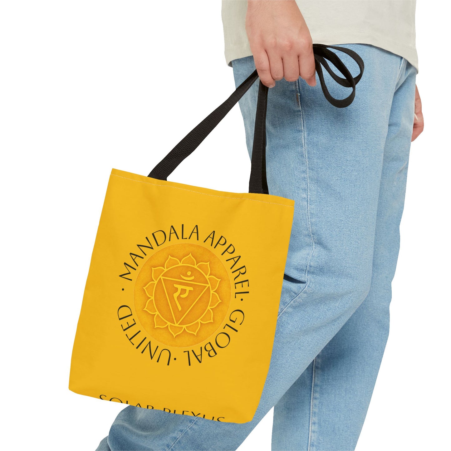 Solar Plexus Tote Bag | Eco-Friendly Carryall & Yoga Accessory