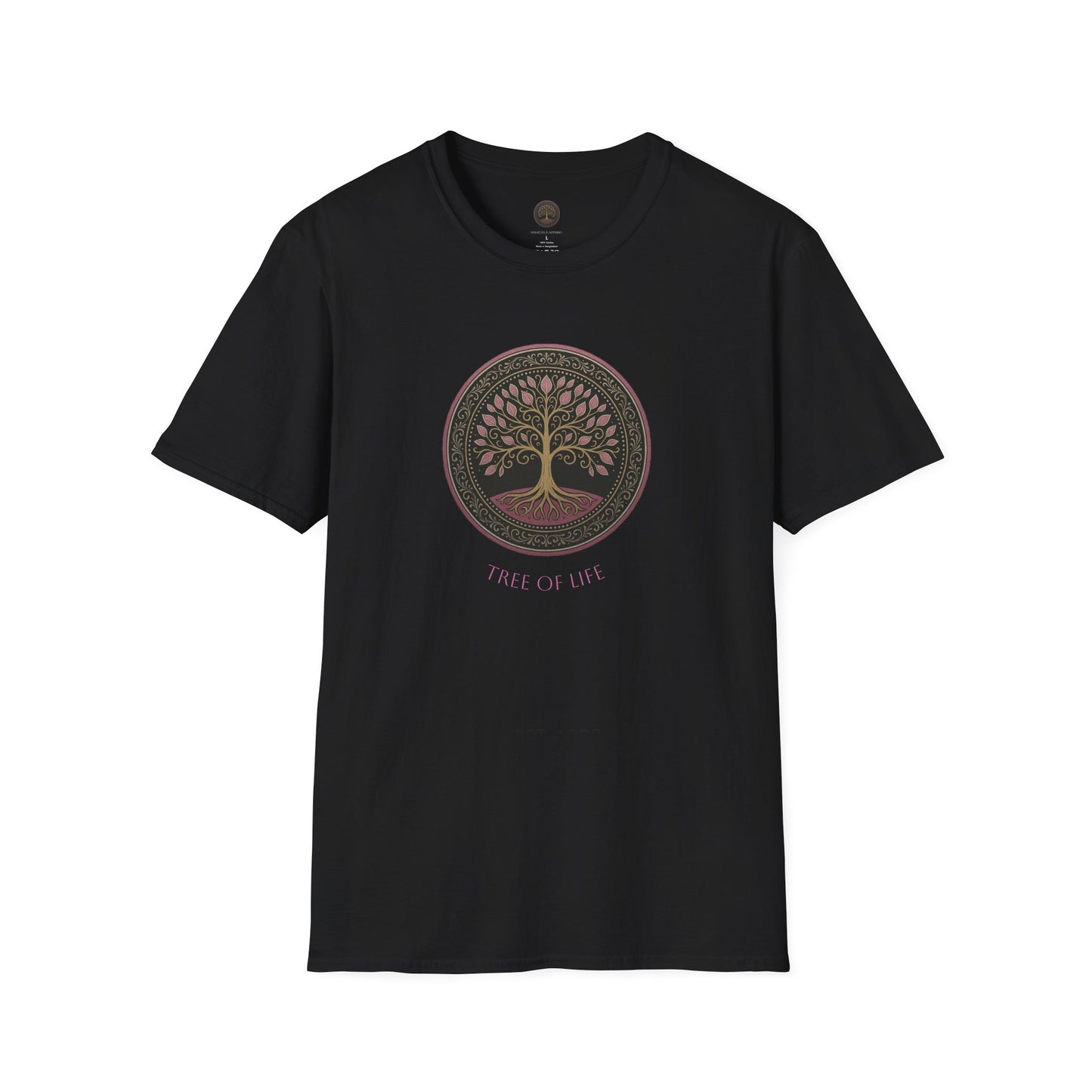 Organic Tree of Life Mandala Unisex T-Shirt - Nature Lover Gift