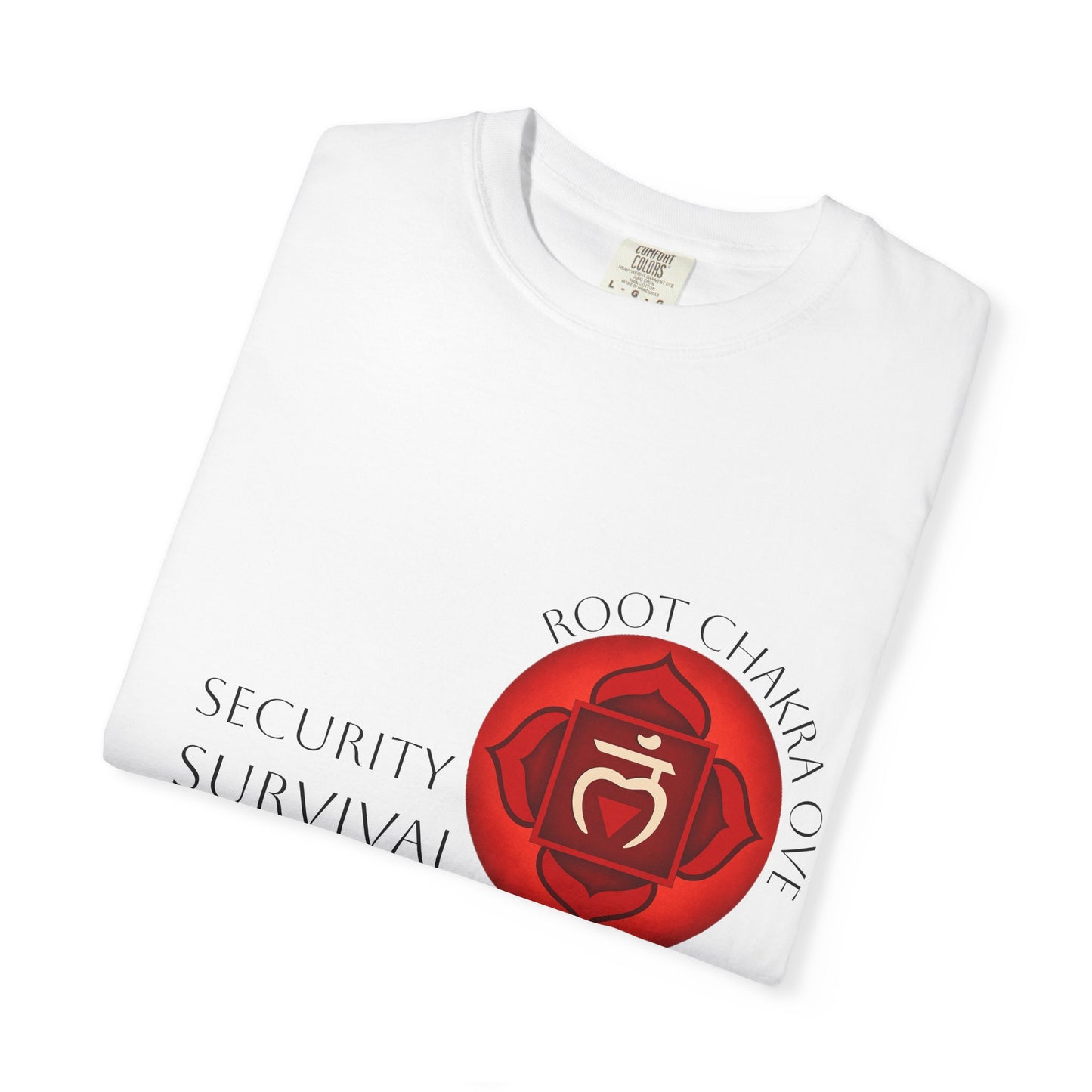 Root Chakra Unisex T-shirt - Spiritual Apparel for Stability & Security