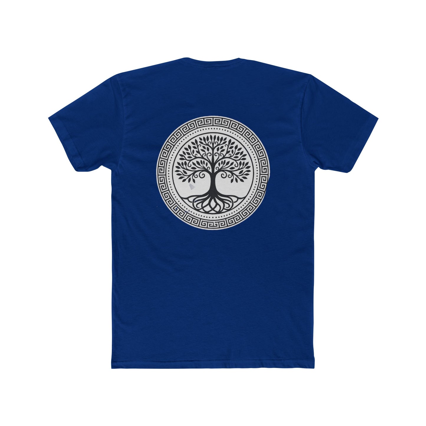 Mandala Tree Unisex Cotton Crew Tee, Spiritual Shirt, Nature Tee, Gift for Yoga Lovers, Boho Apparel, Eco-Friendly Clothing