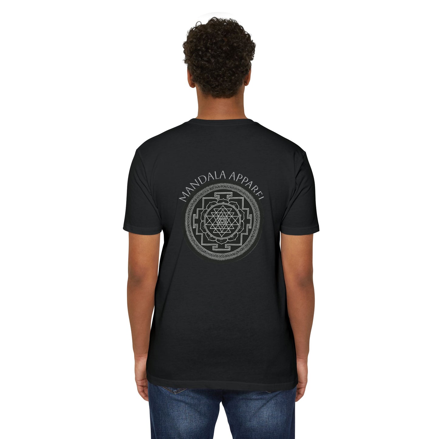 Mandala Unisex T-Shirt, Tranquil Spirit Tee for Meditation, Yoga, Mindfulness Gift, Casual Wear, Spiritual Fashion