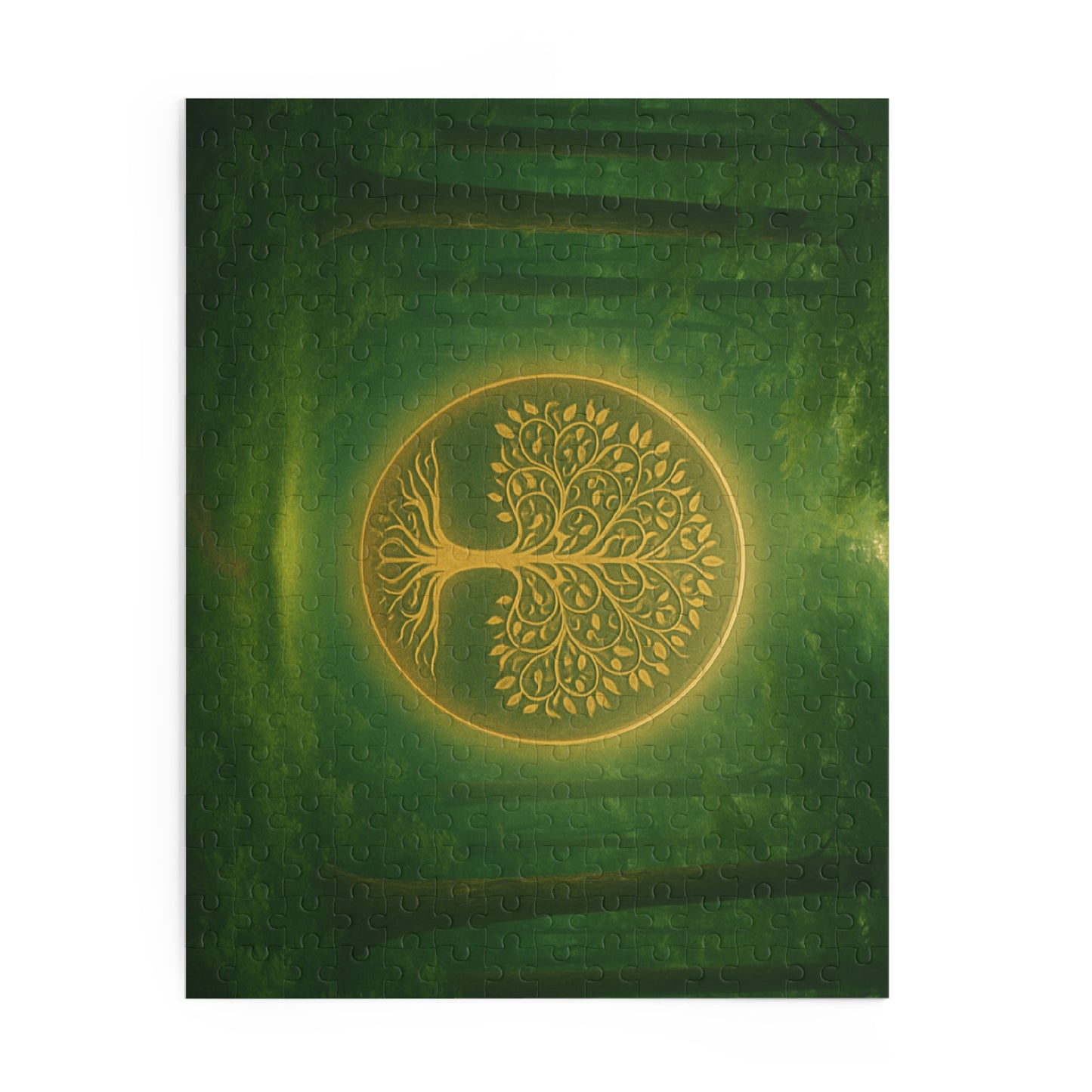 Nature-Inspired Puzzle with Tree Design - 120, 252, 500 Pieces, Mindful Activity, Eco-Friendly Gift, Family Fun, Meditation Enhancer