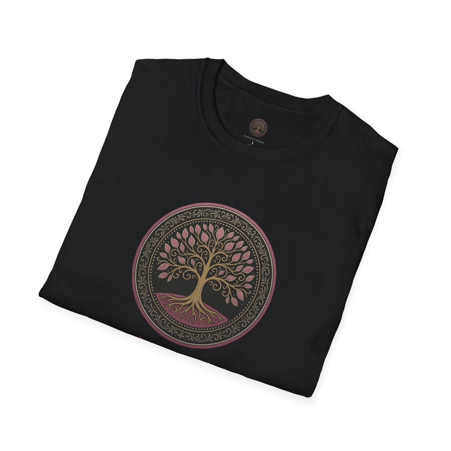 Organic Tree of Life Mandala Unisex T-Shirt - Nature Lover Gift