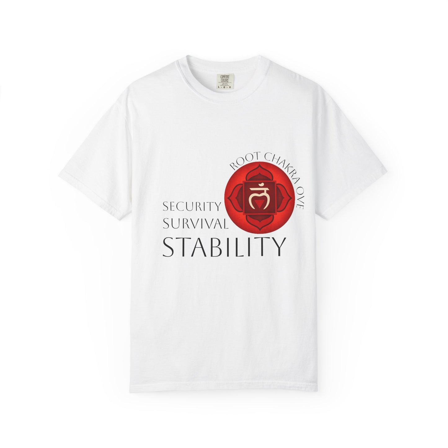 Root Chakra Unisex T-shirt - Spiritual Apparel for Stability & Security