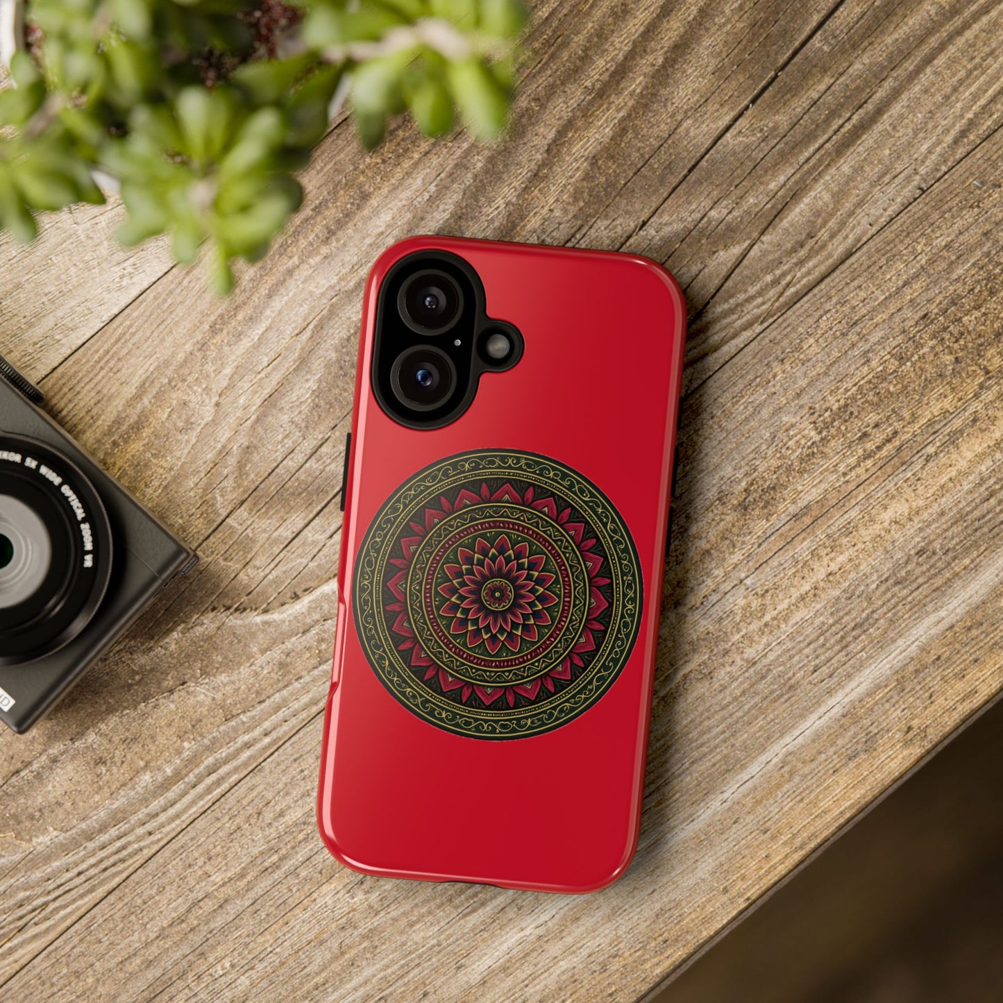Mandala Tough Phone Cases, Colorful Phone Covers, Boho Style Accessories, Unique Gift for Her, Trendy Smartphone Cases