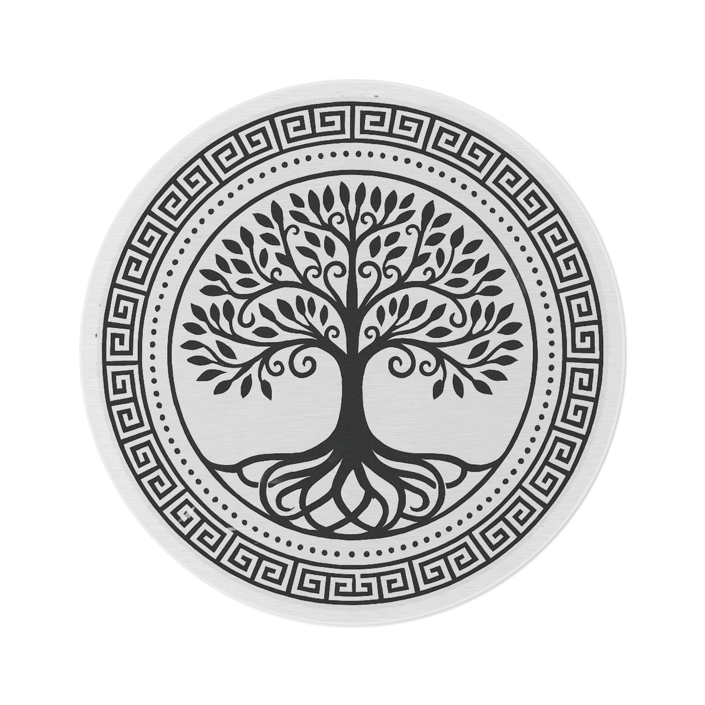 Beautiful Tree of Life Round Rug for Home Decor, Yoga Mat, Meditation Space, Gift for Nature Lovers, Boho Style