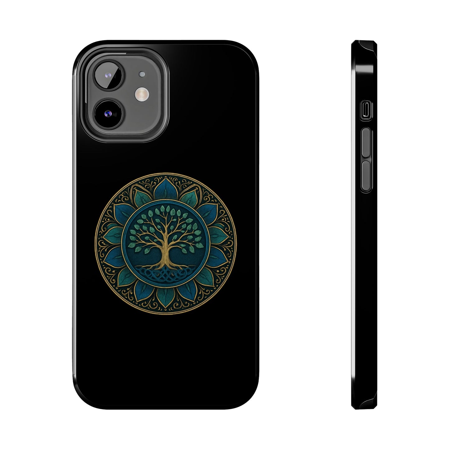 Stylish Tough Phone Cases with Tree of Life Design, Durable Phone Cover, Bohemian Gift, Eco-Friendly Accessory, Unique Case