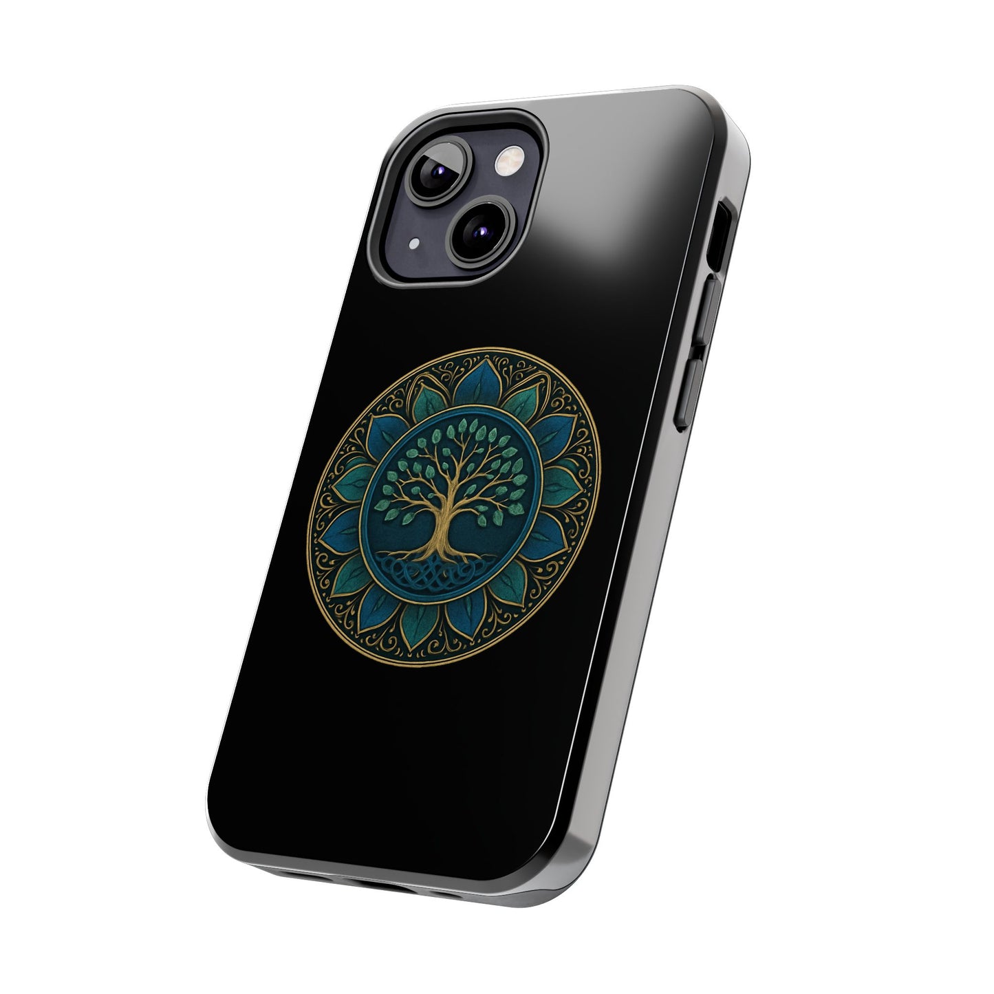 Stylish Tough Phone Cases with Tree of Life Design, Durable Phone Cover, Bohemian Gift, Eco-Friendly Accessory, Unique Case