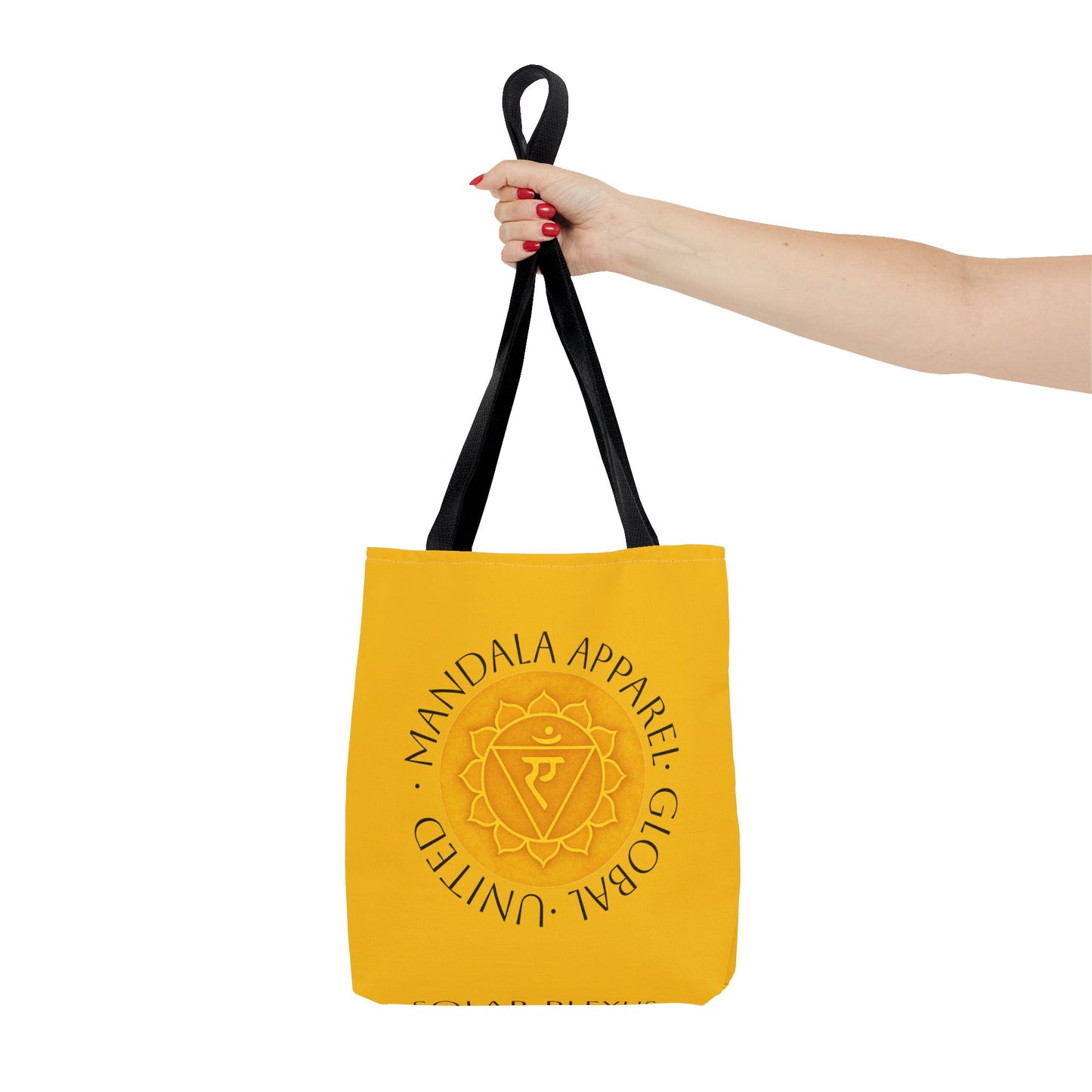 Solar Plexus Tote Bag | Eco-Friendly Carryall & Yoga Accessory
