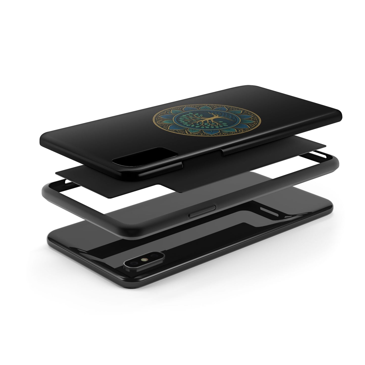 Stylish Tough Phone Cases with Tree of Life Design, Durable Phone Cover, Bohemian Gift, Eco-Friendly Accessory, Unique Case