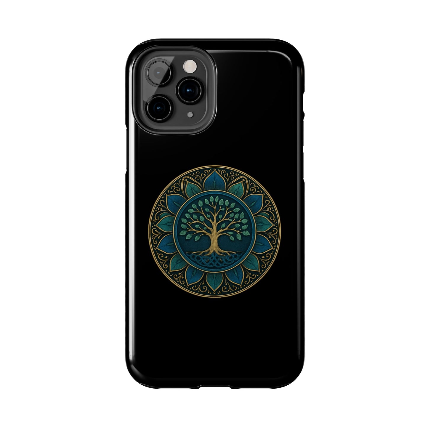 Stylish Tough Phone Cases with Tree of Life Design, Durable Phone Cover, Bohemian Gift, Eco-Friendly Accessory, Unique Case