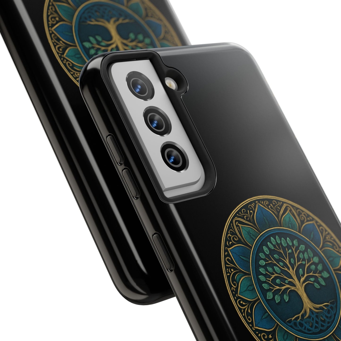 Stylish Tough Phone Cases with Tree of Life Design, Durable Phone Cover, Bohemian Gift, Eco-Friendly Accessory, Unique Case