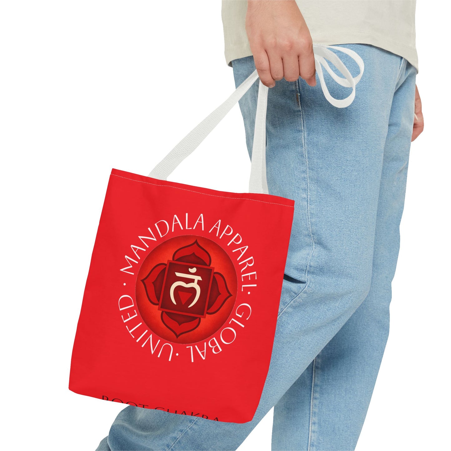 Root Chakra Tote Bag - Eco-Friendly Fashion, Gift for Yogis