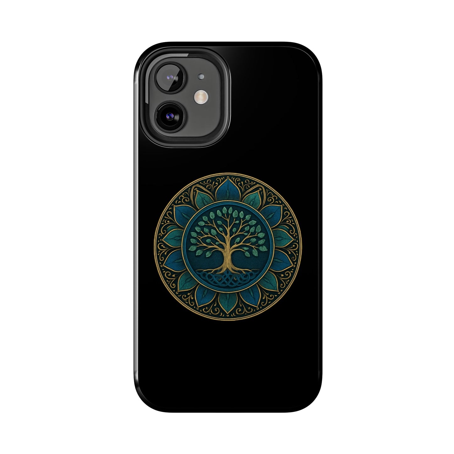 Stylish Tough Phone Cases with Tree of Life Design, Durable Phone Cover, Bohemian Gift, Eco-Friendly Accessory, Unique Case