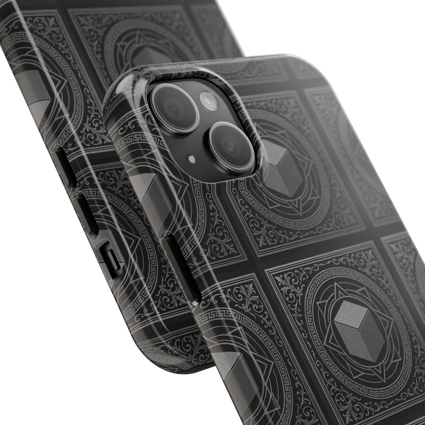 Stylish Tough Phone Cases with Sacred Geometry Design, Protective Mobile Covers, Unique Phone Accessories, Gifts for Him, Her, [...]