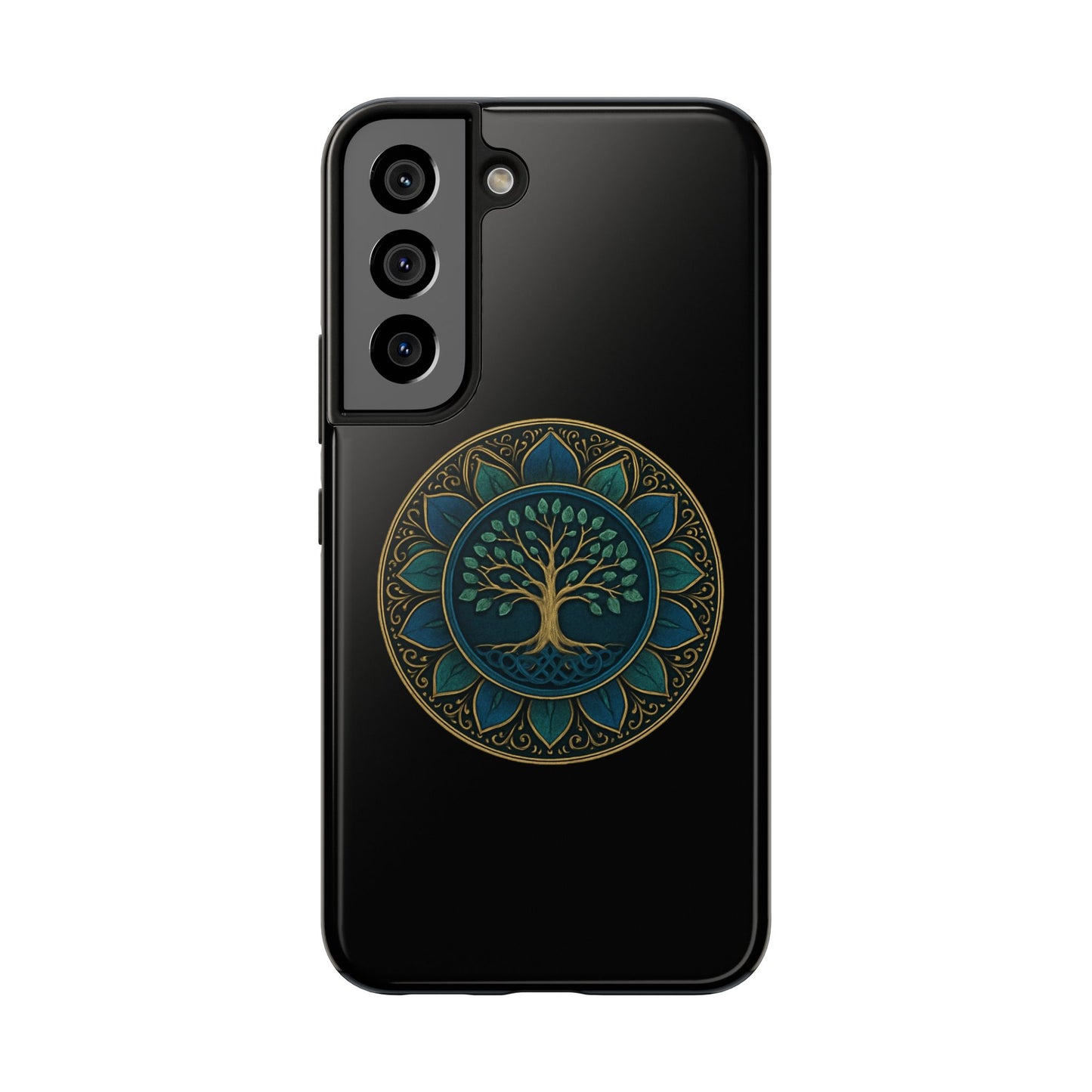 Stylish Tough Phone Cases with Tree of Life Design, Durable Phone Cover, Bohemian Gift, Eco-Friendly Accessory, Unique Case