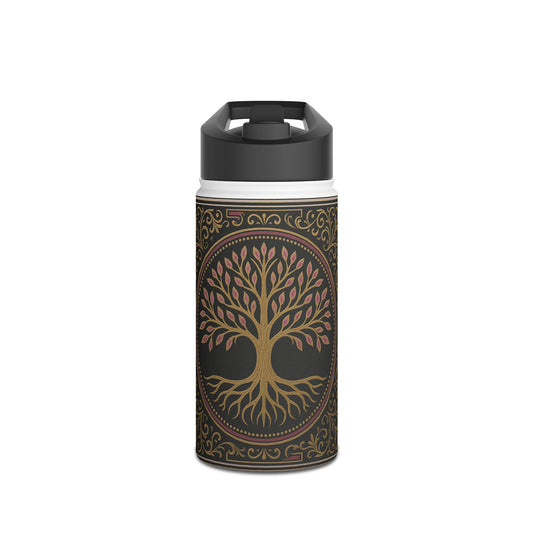 Eco-Friendly Stainless Steel Water Bottle with Tree of Life Design, Travel Flask, Reusable Bottle, Gift for Nature Lovers, Sustainable [...]