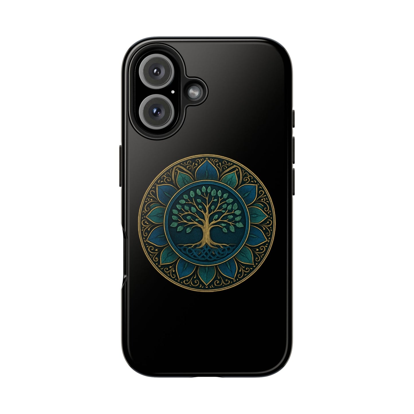 Stylish Tough Phone Cases with Tree of Life Design, Durable Phone Cover, Bohemian Gift, Eco-Friendly Accessory, Unique Case