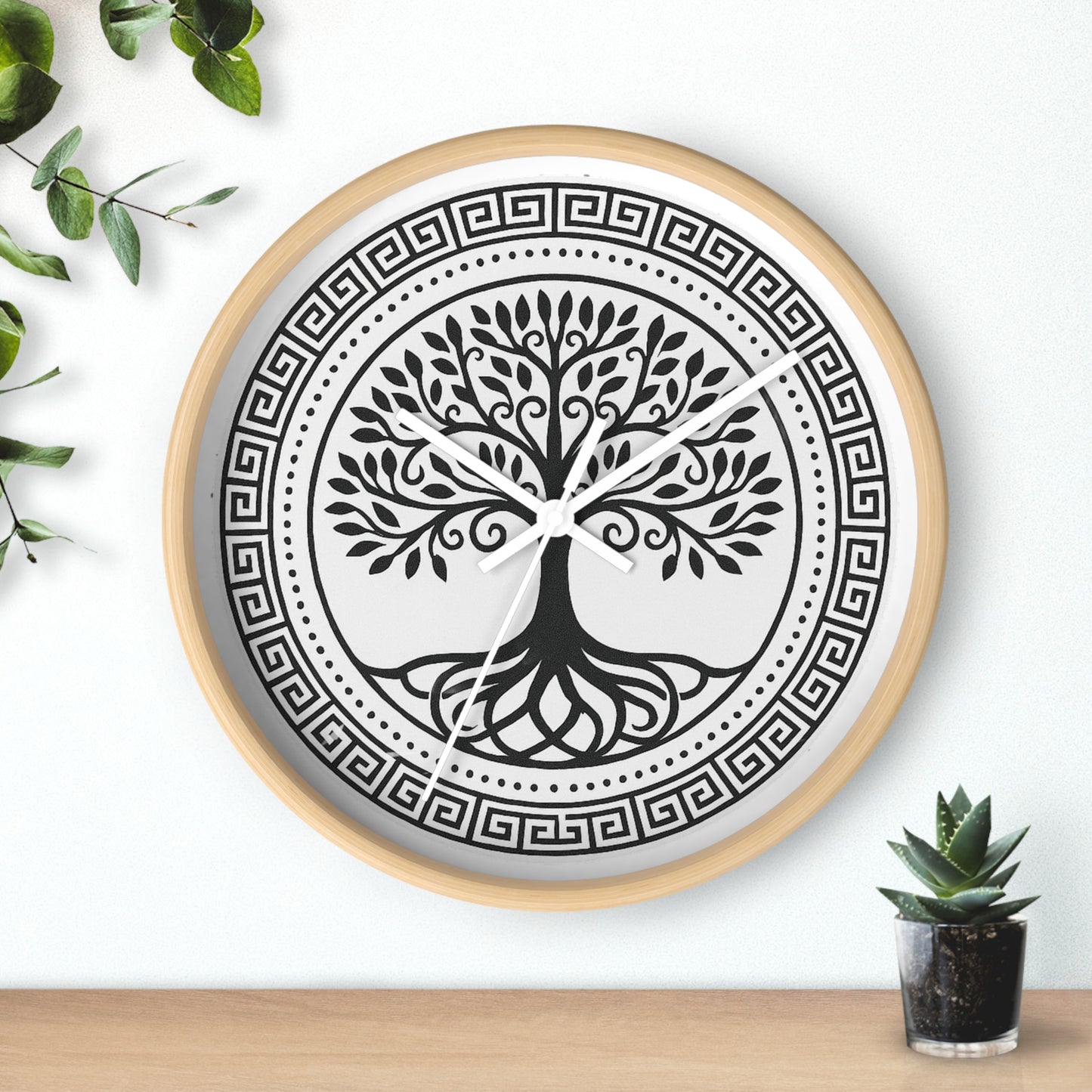 Elegant Tree of Life Wall Clock, Nature-Inspired Home Decor, Unique Gift for Garden Lovers, Eco-Friendly Timepiece, Minimalist Design, [...]