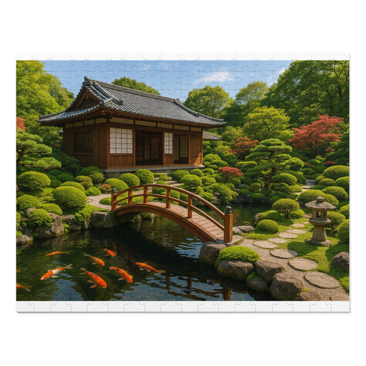 Jigsaw Puzzle: Serene Japanese Garden
