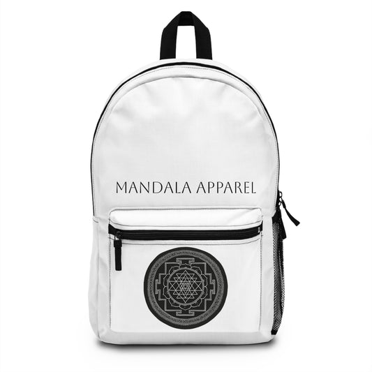 Mandala Apparel Backpack, Stylish Backpack, Yoga Bag, Ethnic Style Book Bag, Travel Backpack, Gift for Students
