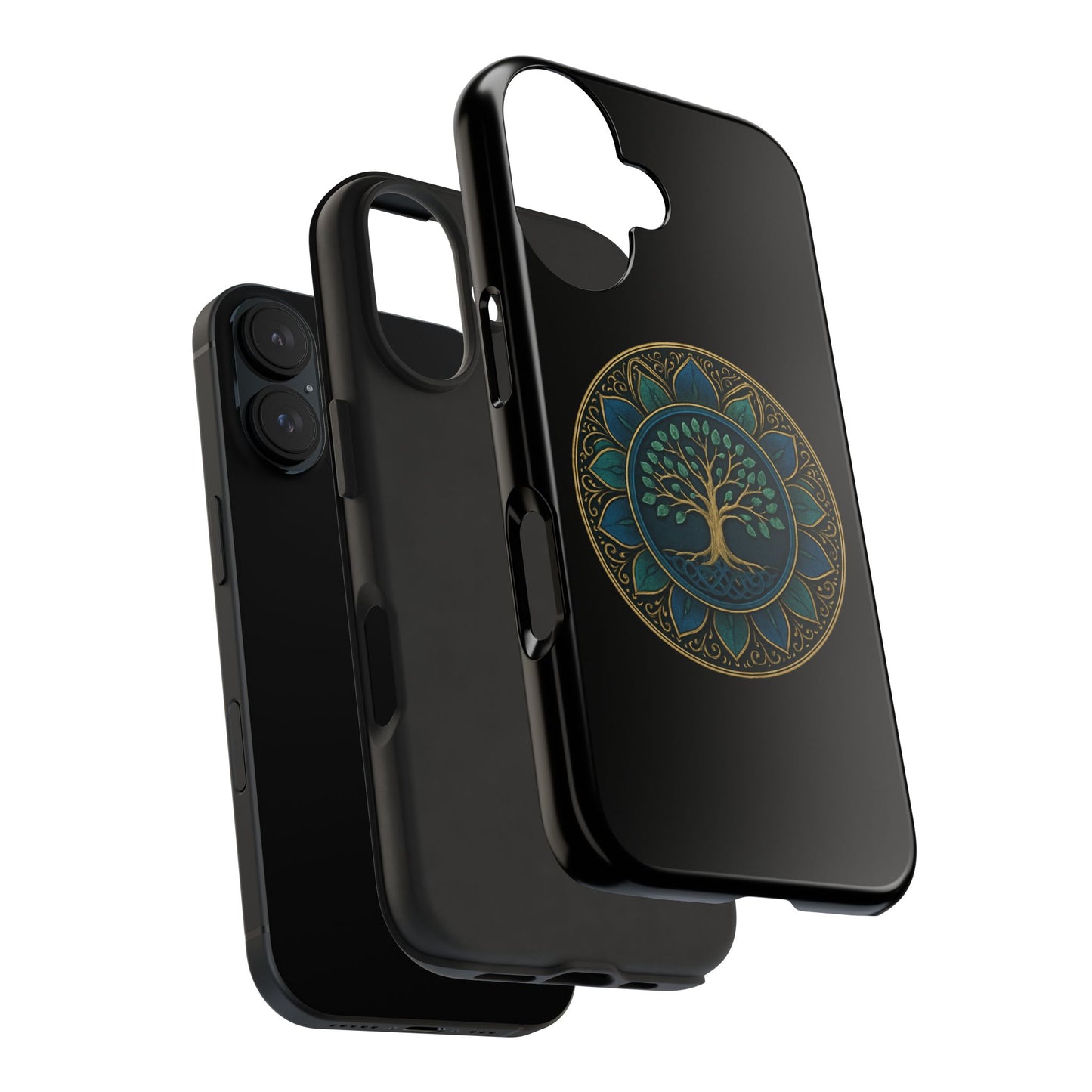 Stylish Tough Phone Cases with Tree of Life Design, Durable Phone Cover, Bohemian Gift, Eco-Friendly Accessory, Unique Case