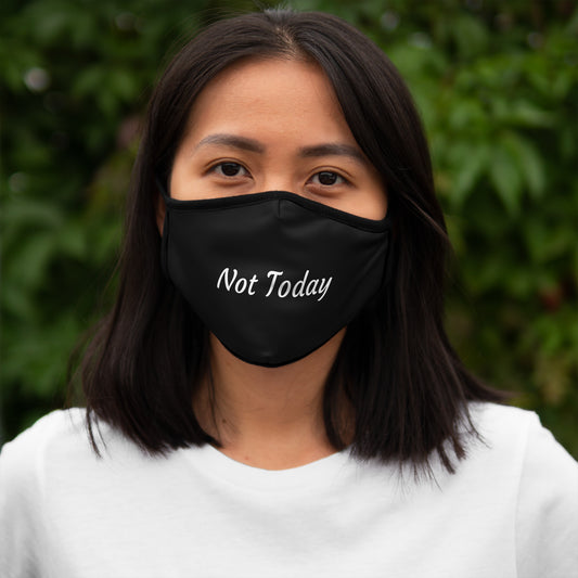 Face Mask - Stylish Black 'Not Today' Design, Cute Daily Wear or Gift