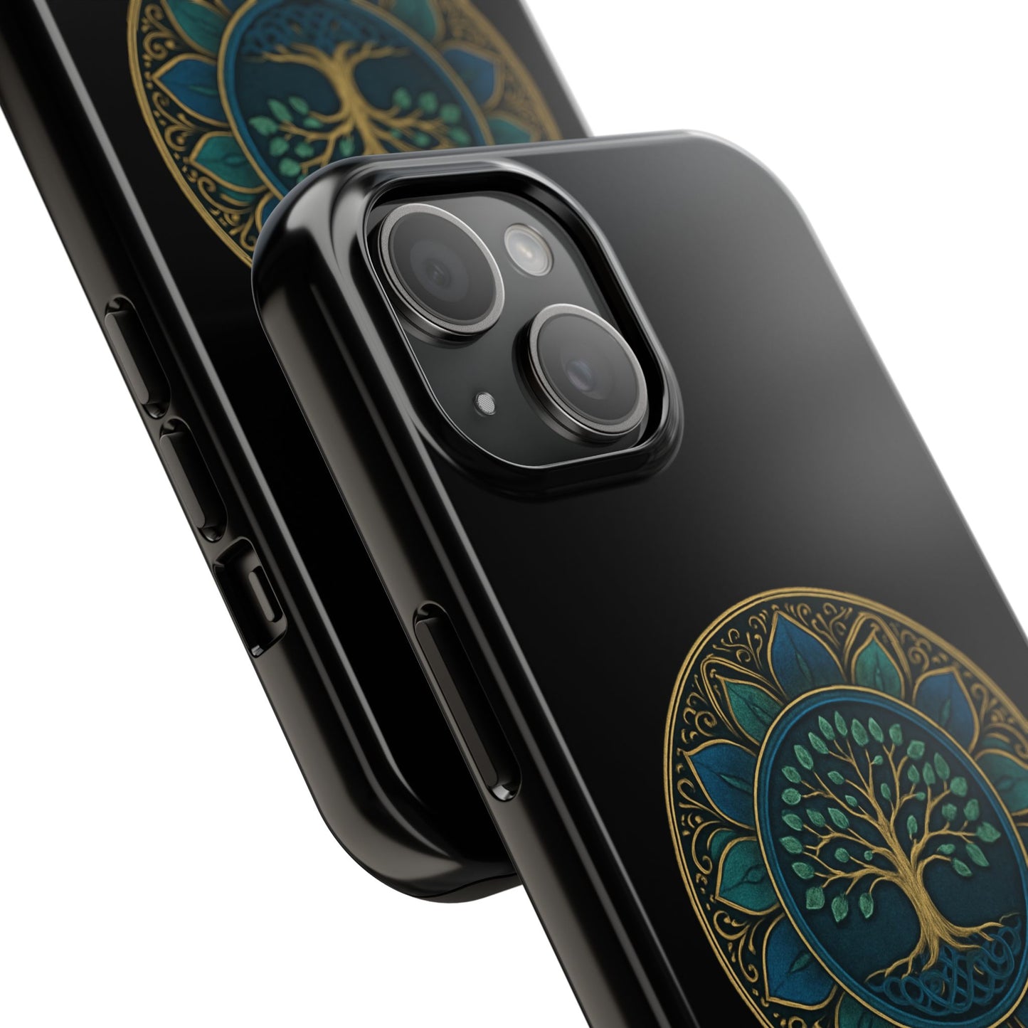 Stylish Tough Phone Cases with Tree of Life Design, Durable Phone Cover, Bohemian Gift, Eco-Friendly Accessory, Unique Case