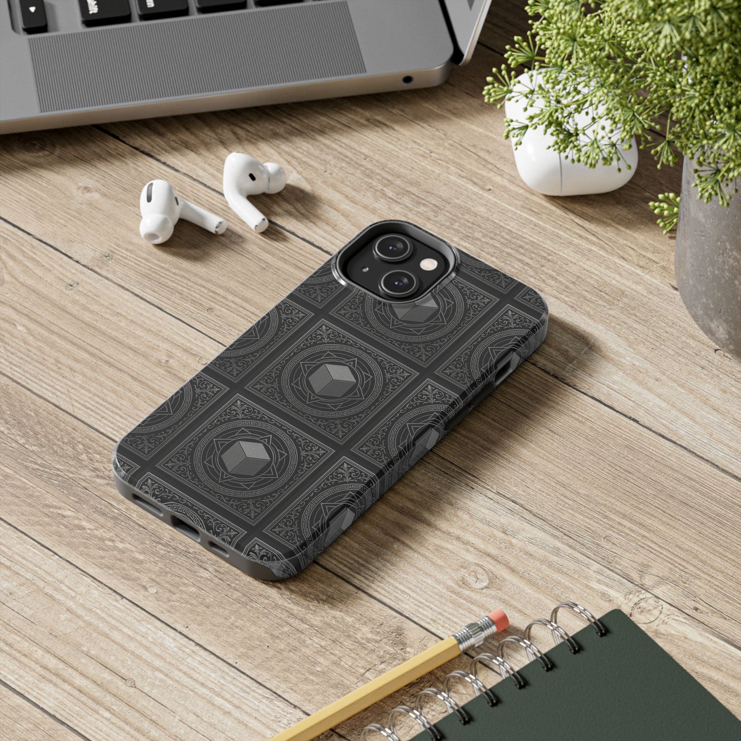Stylish Tough Phone Cases with Sacred Geometry Design, Protective Mobile Covers, Unique Phone Accessories, Gifts for Him, Her, [...]