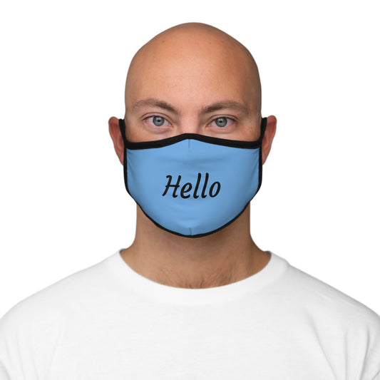 Copy of Pink Face Mask with 'Hello' Design, Stylish Face Cover, Cute Face Mask, Great for Daily Wear, Perfect Gift for Friends