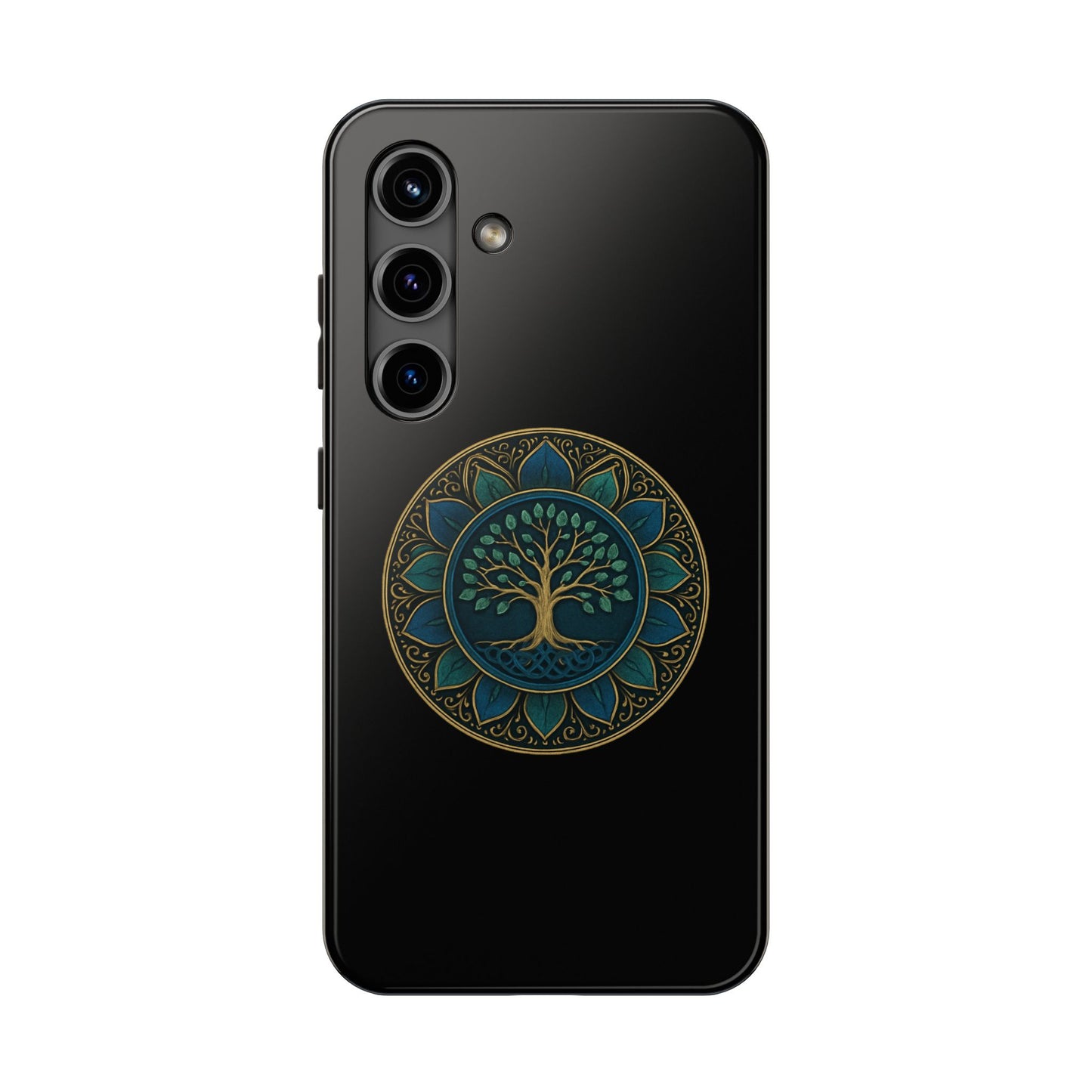 Stylish Tough Phone Cases with Tree of Life Design, Durable Phone Cover, Bohemian Gift, Eco-Friendly Accessory, Unique Case