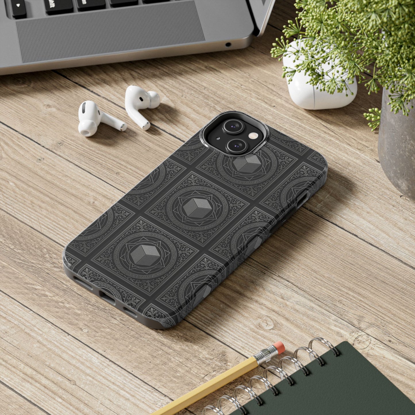 Stylish Tough Phone Cases with Sacred Geometry Design, Protective Mobile Covers, Unique Phone Accessories, Gifts for Him, Her, [...]