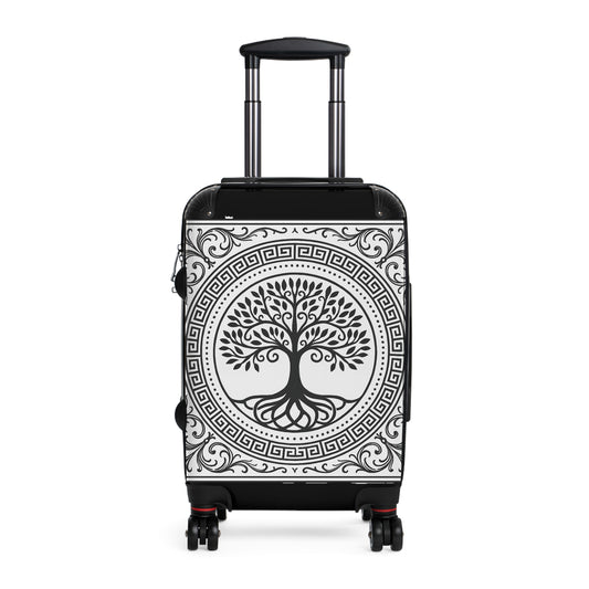 Stylish Travel Suitcase - Tree of Life Design, Luggage for Adventurers, Weekend Getaways, Unique Travel Accessories, Gift for Travelers