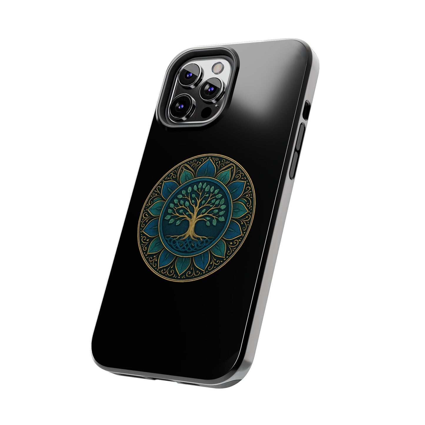 Stylish Tough Phone Cases with Tree of Life Design, Durable Phone Cover, Bohemian Gift, Eco-Friendly Accessory, Unique Case