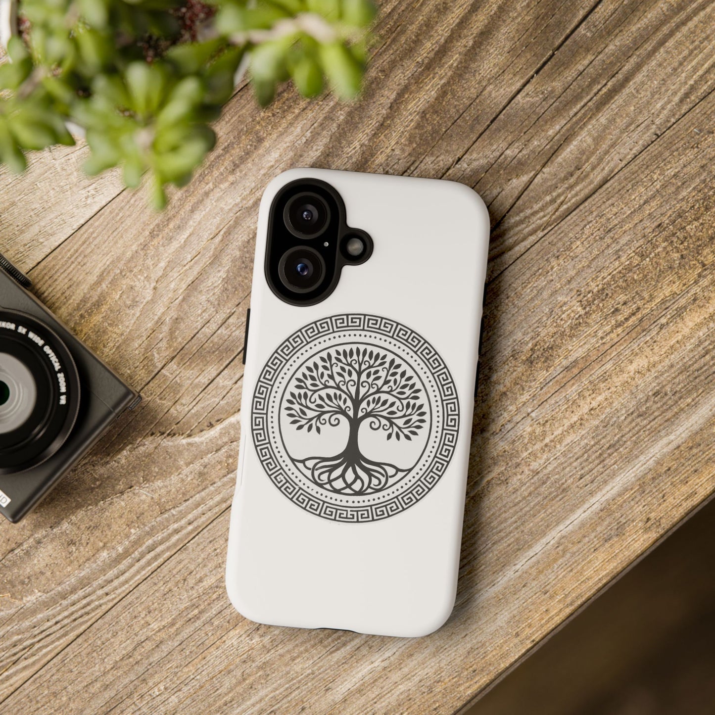 Tree of Life Phone Case, Tough Phone Cover, Boho Style Accessories, Gift for Nature Lovers, Unique Design for All Occasions