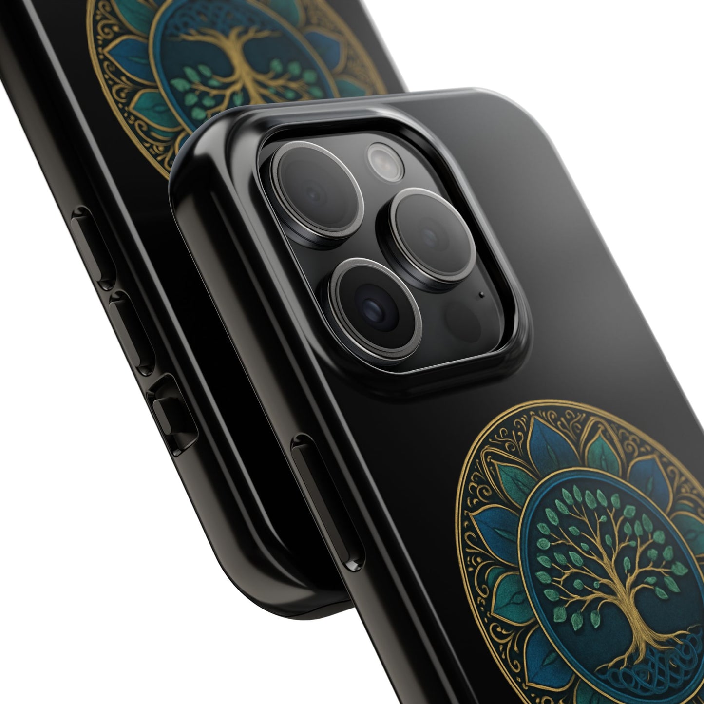 Stylish Tough Phone Cases with Tree of Life Design, Durable Phone Cover, Bohemian Gift, Eco-Friendly Accessory, Unique Case