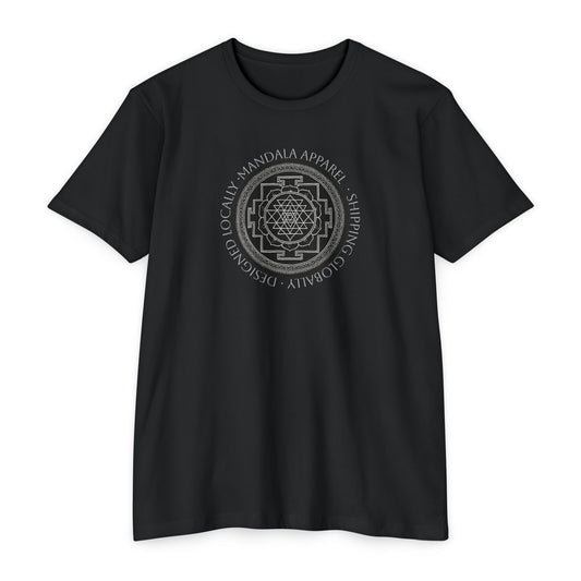 Mandala Unisex T-Shirt, Tranquil Spirit Tee for Meditation, Yoga, Mindfulness Gift, Casual Wear, Spiritual Fashion