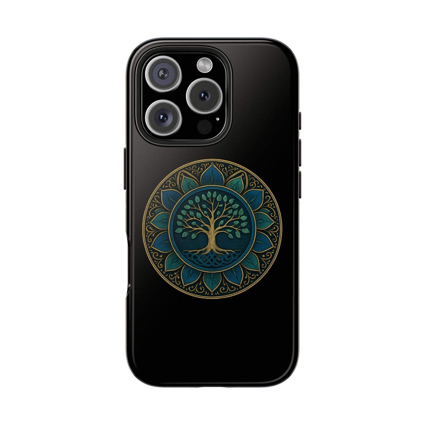 Stylish Tough Phone Cases with Tree of Life Design, Durable Phone Cover, Bohemian Gift, Eco-Friendly Accessory, Unique Case