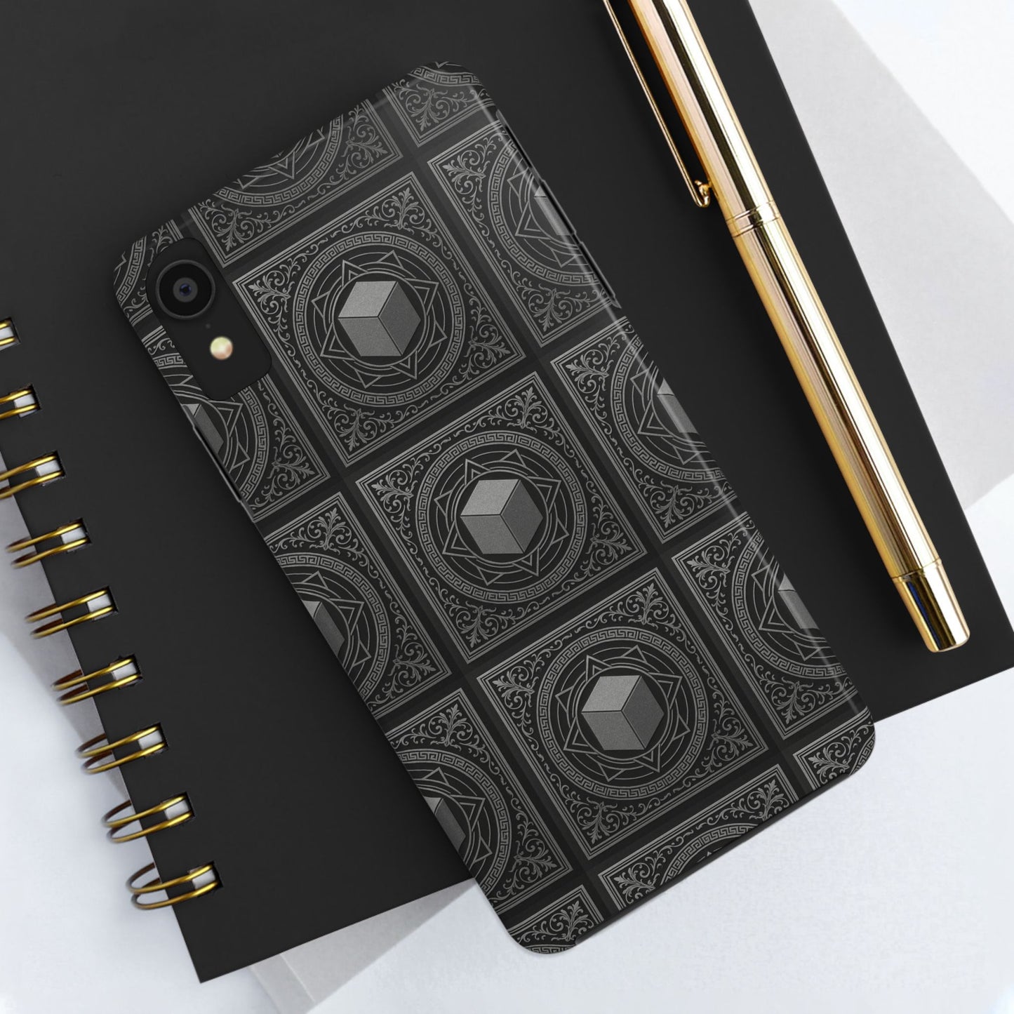 Stylish Tough Phone Cases with Sacred Geometry Design, Protective Mobile Covers, Unique Phone Accessories, Gifts for Him, Her, [...]