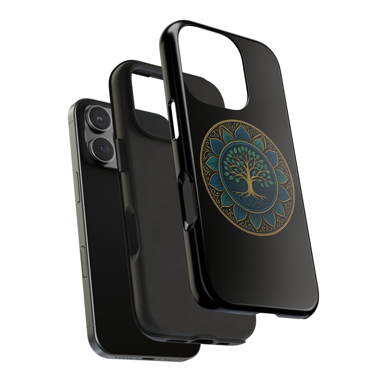 Stylish Tough Phone Cases with Tree of Life Design, Durable Phone Cover, Bohemian Gift, Eco-Friendly Accessory, Unique Case