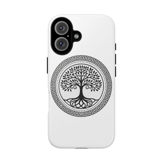 Tree of Life Phone Case, Tough Phone Cover, Boho Style Accessories, Gift for Nature Lovers, Unique Design for All Occasions