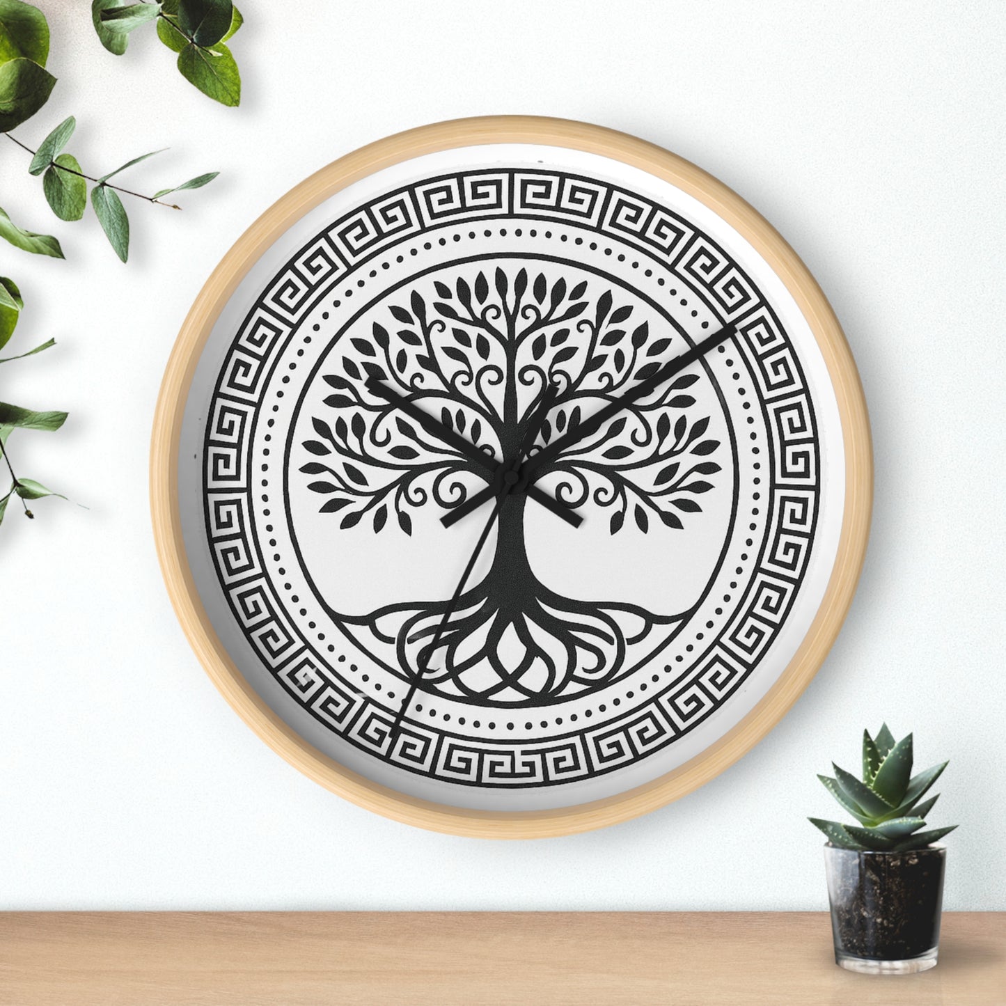 Elegant Tree of Life Wall Clock, Nature-Inspired Home Decor, Unique Gift for Garden Lovers, Eco-Friendly Timepiece, Minimalist Design, [...]