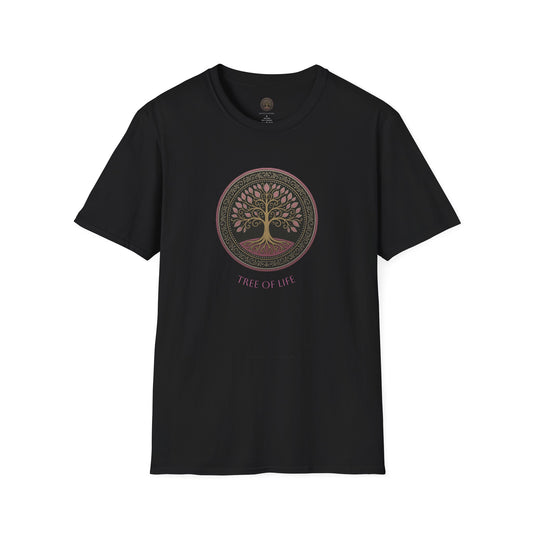 Organic Tree of Life Mandala Unisex T-Shirt - Nature Lover Gift